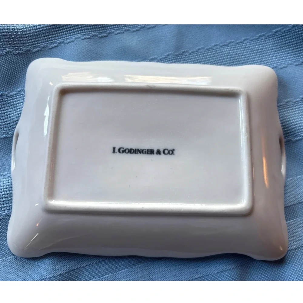 L Godinger & Co Porcelain Romantic Trinkit Dish‎ I Love You to the Moon and Back